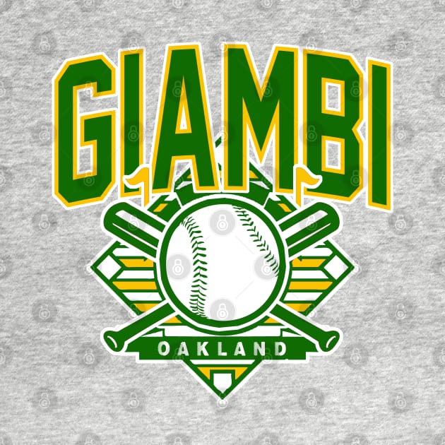 Vintage Oakland Giambi by funandgames